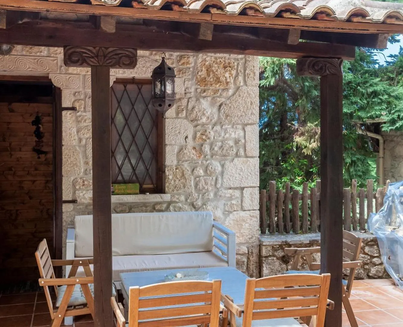 Forest Stone Villa With Pool Kriopigi
