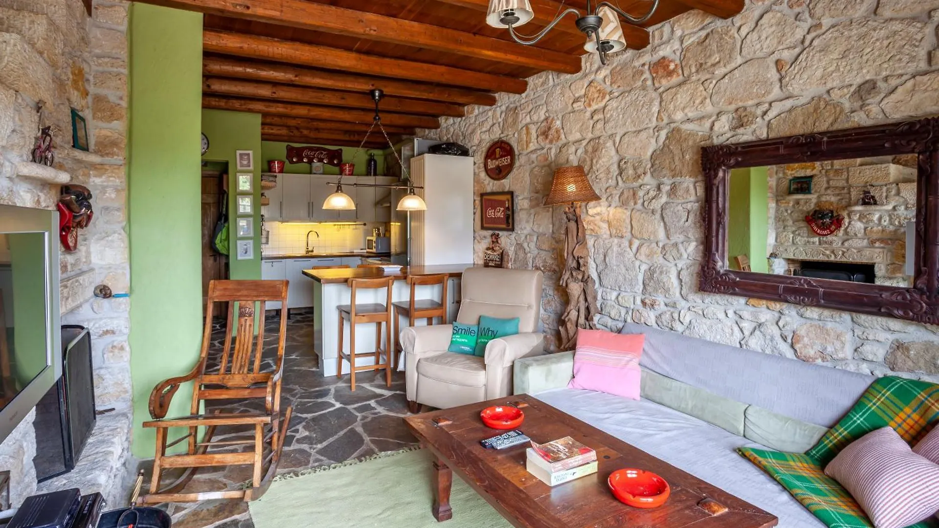 Forest Stone Villa With Pool Kriopigi